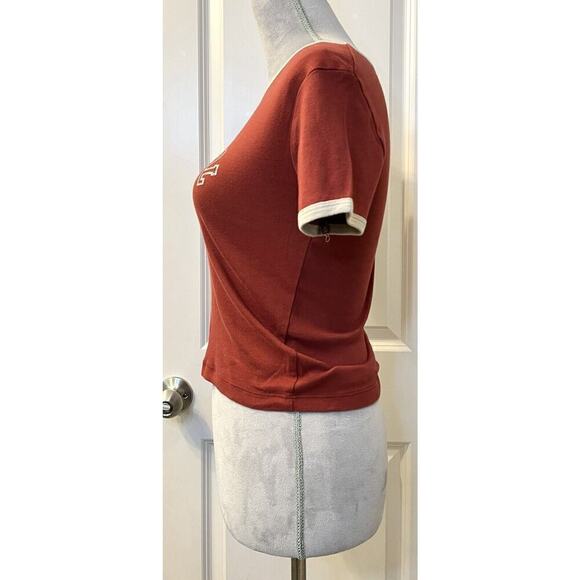 Fivestar General LIVERPOOL 23 Women’s Crop SS T Shirt Red Y2K M School Teens - Picture 3 of 7